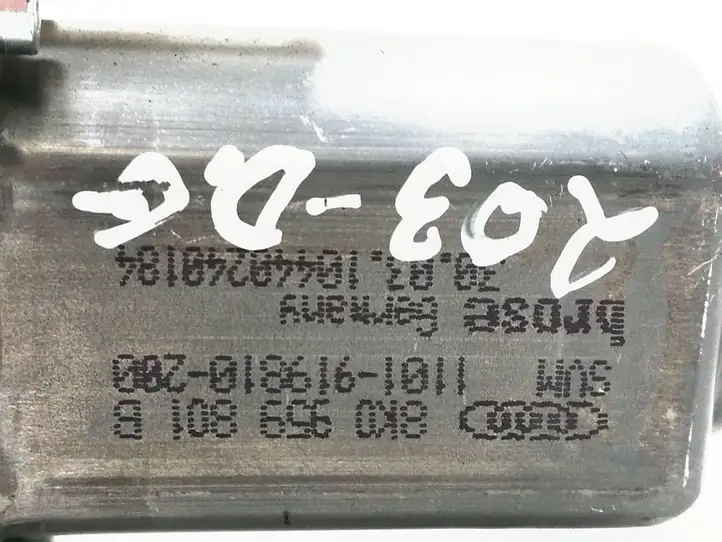 Audi A8 S8 D4 4H (2010 - 2014) 8K0959801B Стеклоподъемник задней двери — фото 4