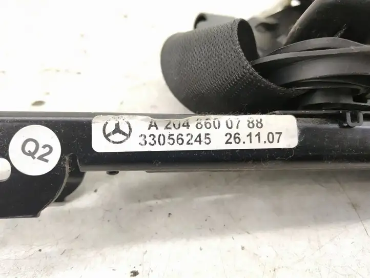 Mercedes-Benz C W204 (2007 - 2014) Передний ремень безопасности — фото 5