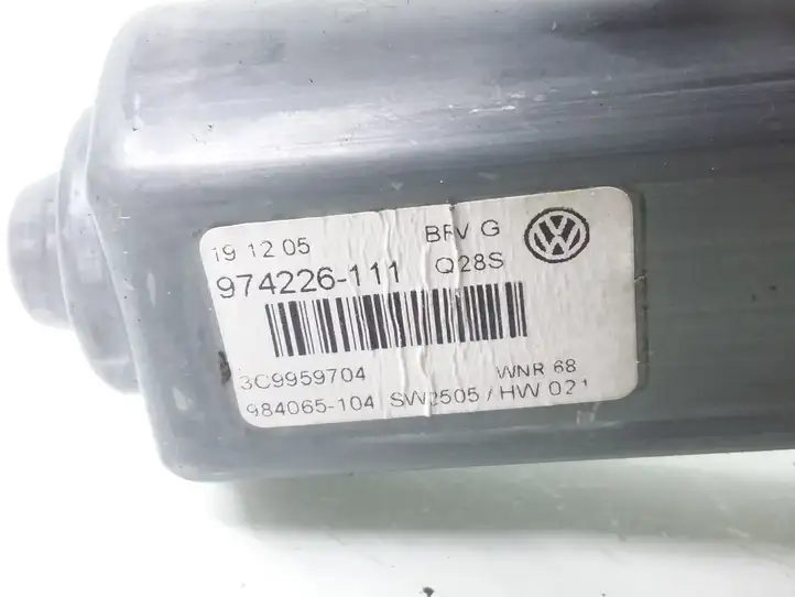 Volkswagen PASSAT B6 (2005 - 2010) 3C9959704 Стеклоподъемник задней двери — фото 6