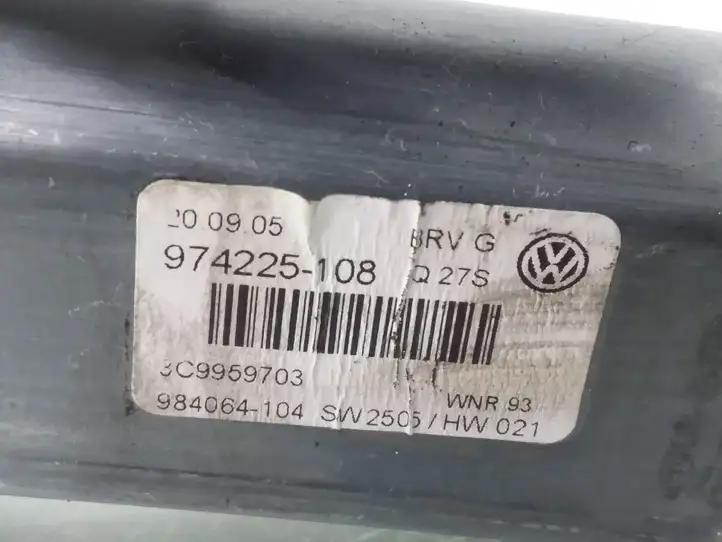 Volkswagen PASSAT B6 (2005 - 2010) 3C9959703 Стеклоподъемник задней двери — фото 5