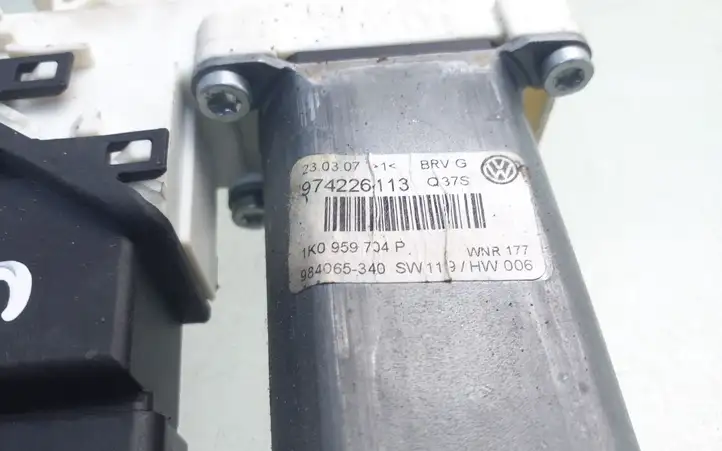 Volkswagen PASSAT B6 (2005 - 2010) 1K0959704P Стеклоподъемник задней двери — фото 2