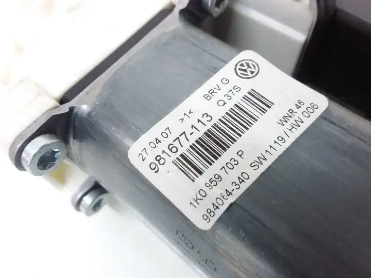 Volkswagen PASSAT B6 (2005 - 2010) 1K0959703P Стеклоподъемник задней двери — фото 4