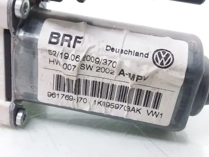 Volkswagen Touran I (2003 - 2010) 1K0959703AK Стеклоподъемник задней двери — фото 2