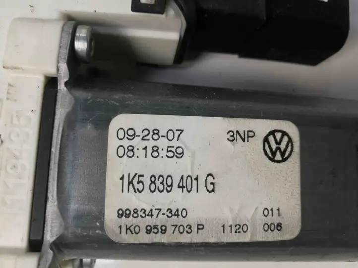 Volkswagen Jetta V (2005 - 2010) 1K5839401G Стеклоподъемник задней двери — фото 6