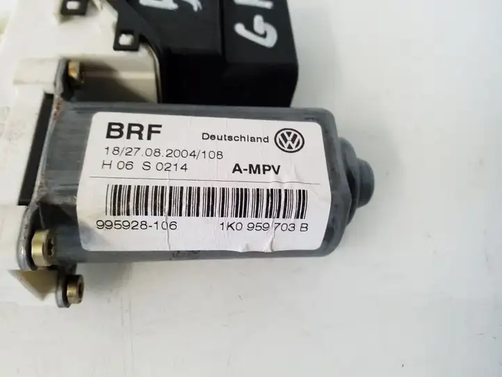 Volkswagen Touran I (2003 - 2010) 1K0959703 Стеклоподъемник задней двери — фото 4