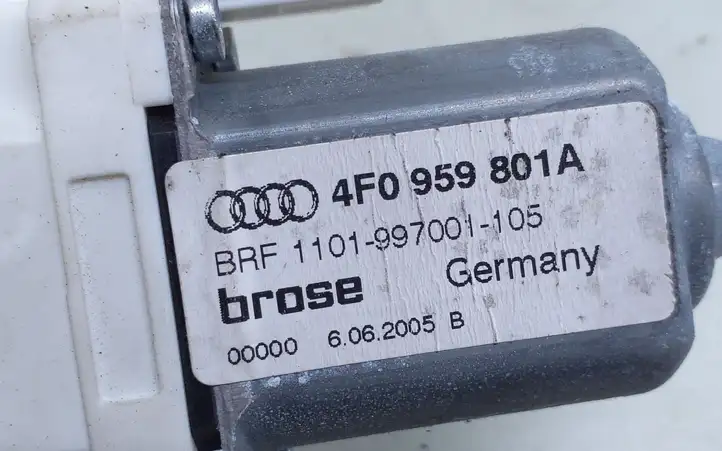 Audi A6 S6 C6 4F (2004 - 2008) 4F0959801A Стеклоподъемник задней двери — фото 5
