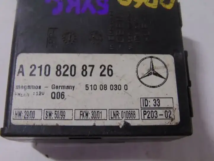 Mercedes-Benz E W210 (1995 - 2002) A2108208726 Прочие блоки управления — фото 2