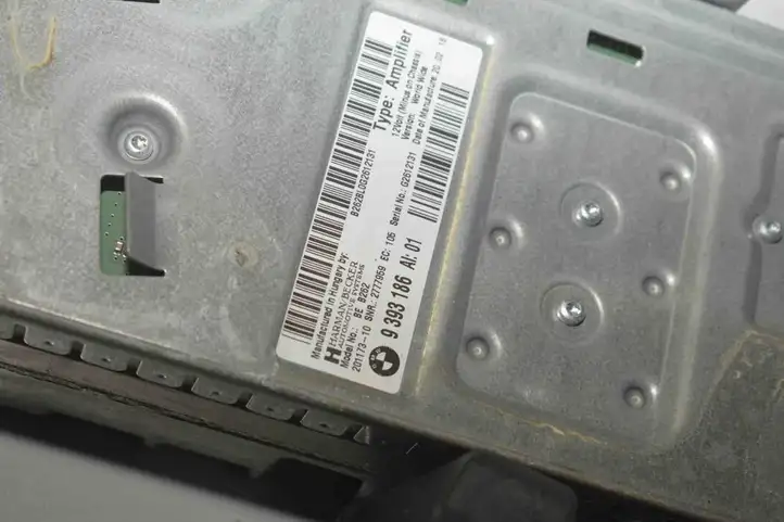 BMW 3 F30 F35 F31 (2012 - 2018) 9393186 Комплект аудиосистемы — фото 12