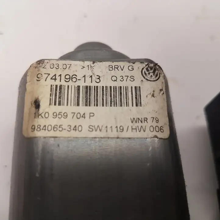 Volkswagen PASSAT B6 (2005 - 2010) 1K0959704P Стеклоподъемник задней двери — фото 3