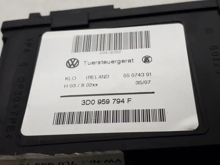 Volkswagen Touareg I (2002 - 2010) 3D0959794F Стеклоподъемник задней двери — фото 3