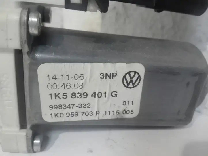Volkswagen Jetta V (2005 - 2010) 1K5839401G Стеклоподъемник задней двери — фото 4