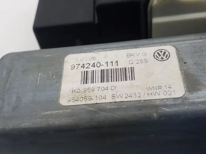 Volkswagen PASSAT B6 (2005 - 2010) 1K0959704D Стеклоподъемник задней двери — фото 3