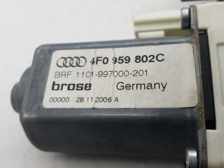 Audi A6 S6 C6 4F (2004 - 2008) 4F0959802C Стеклоподъемник задней двери — фото 3