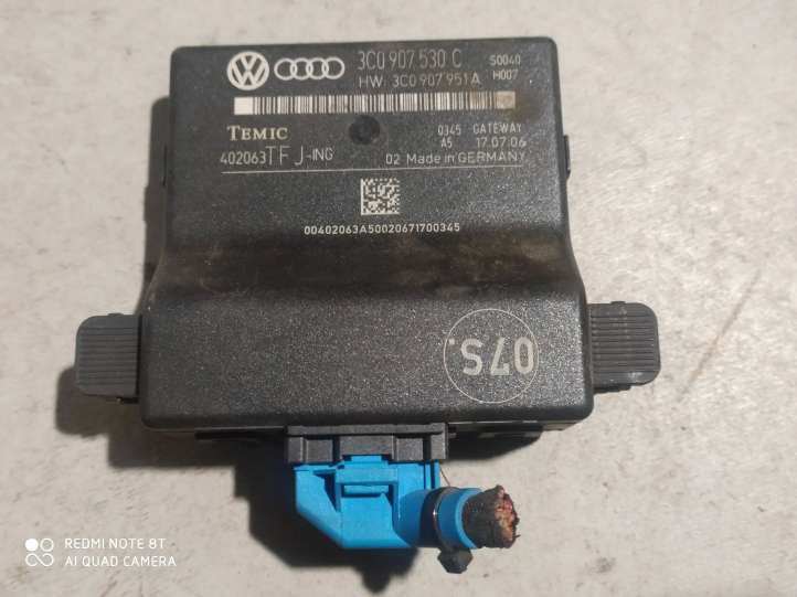 3C0907530C Volkswagen PASSAT B6 Gateway valdymo modulis