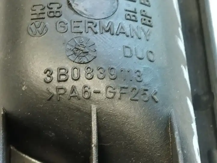 Volkswagen PASSAT B5.5 (2001 - 2005) 3B0839113 Внутренняя ручка задней двери — фото 2