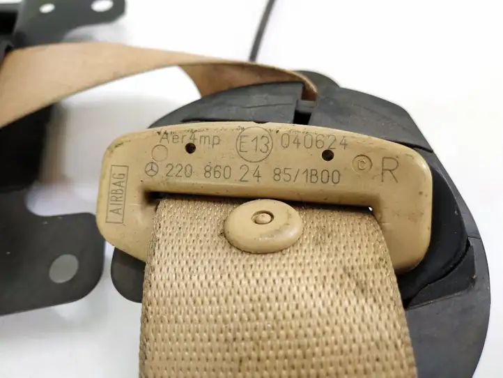 Mercedes-Benz S W220 (1998 - 2006)   Передний ремень безопасности