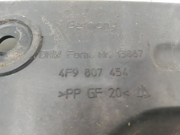 Audi A6 S6 C6 4F (2004 - 2008) 4F9807454 Кронштейн заднего бампера — фото 3