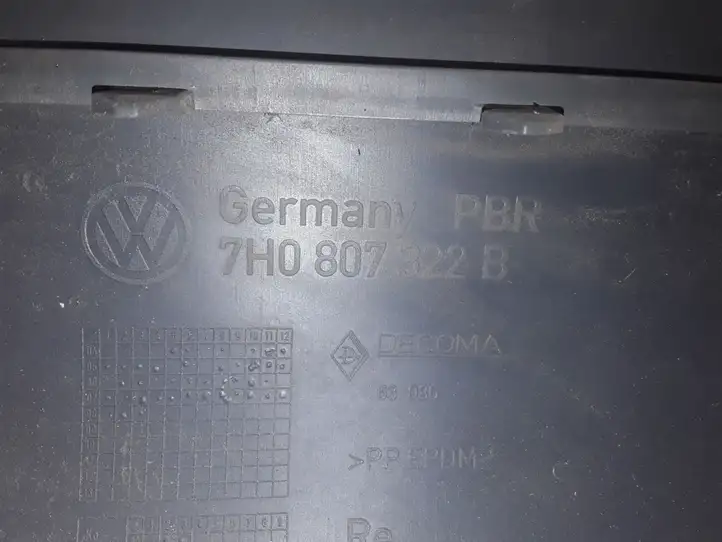 Volkswagen Transporter - Caravelle T5 (2003 - 2009) 7H0807322B Угловая часть заднего бампера — фото 3