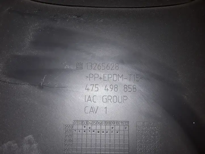Opel Meriva B (2010 - 2014) 13265628 Обшивка багажника — фото 4