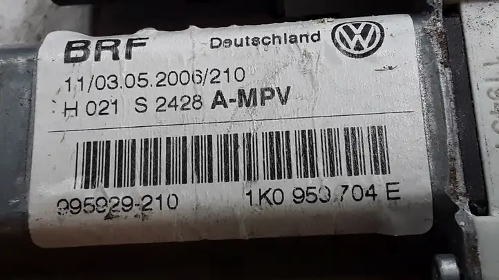 Volkswagen Touran I (2003 - 2010) 1K0959704E Стеклоподъемник задней двери — фото 3