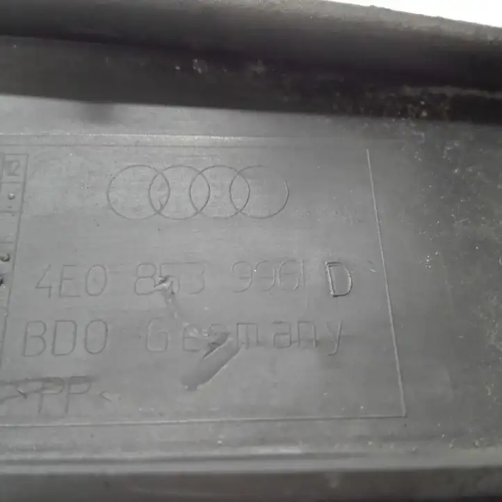 Audi A8 S8 D3 4E (2005 - 2007) 4E0853996D Внутренняя отделка заднего порога — фото 4