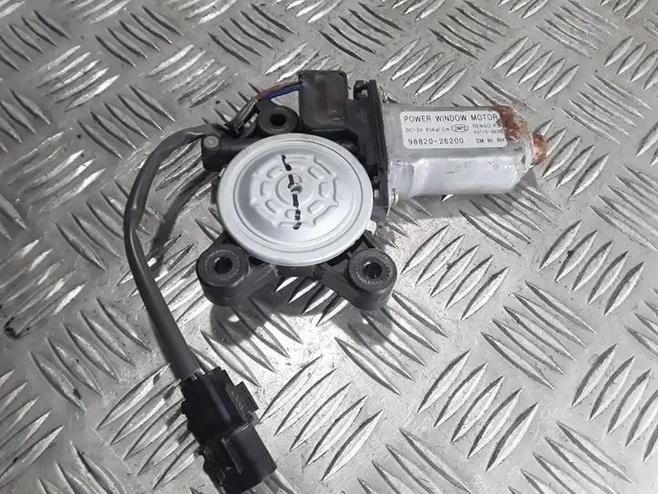 Hyundai Santa Fe (2000 - 2005) 9882026200 Стеклоподъемник задней двери — фото 2