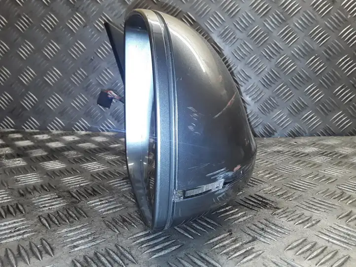 Audi Q7 4L (2005 - 2009) 4L2857410E Боковое зеркало с электроприводом — фото 4