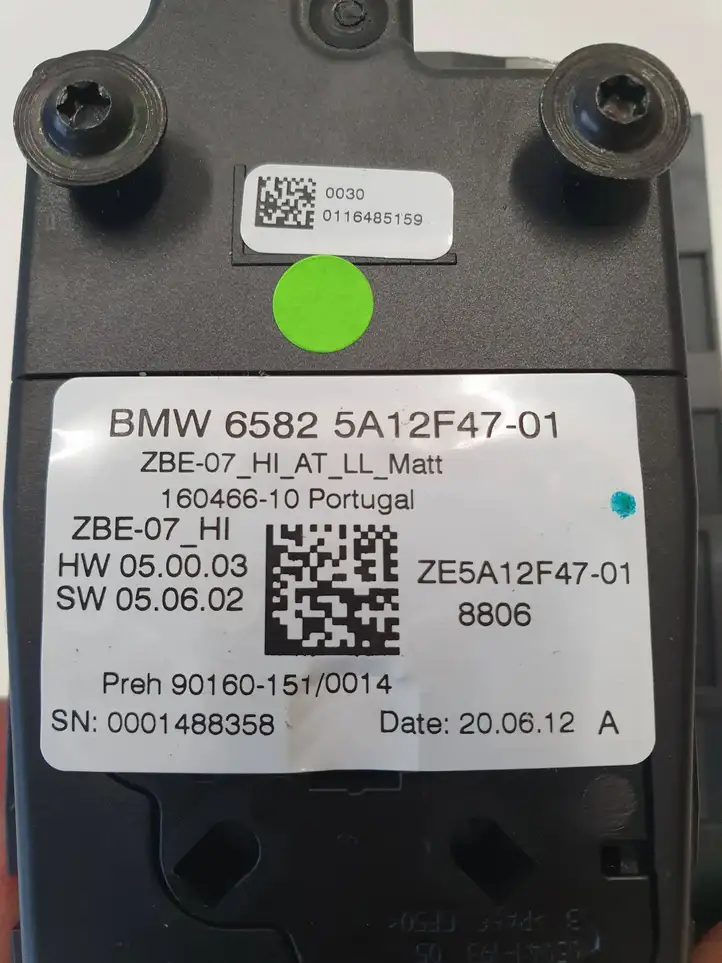 BMW 3 G20 G21 (2019 - ) 5A12F47 Контроллер мультимедийной системы — фото 5