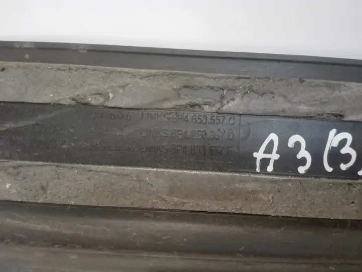 Audi A3/S3 8P (2004 - 2008) 8P4853557 Внутренняя отделка заднего порога — фото 3