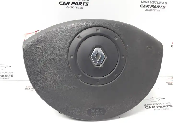 Renault Megane II (2006 - 2008) 8200381849 Подушка безопасности руля — фото 1