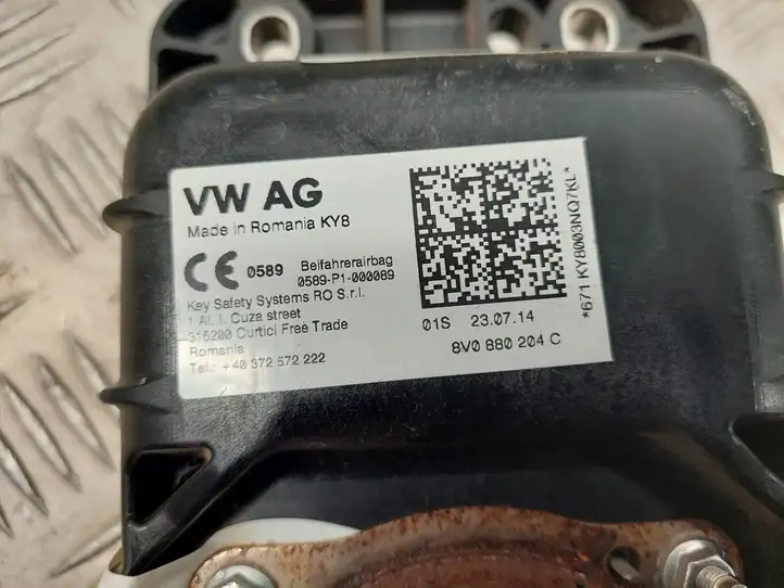 Audi A3/S3 8V (2012 - 2016) 8V0880204C Подушка безопасности пассажира — фото 3