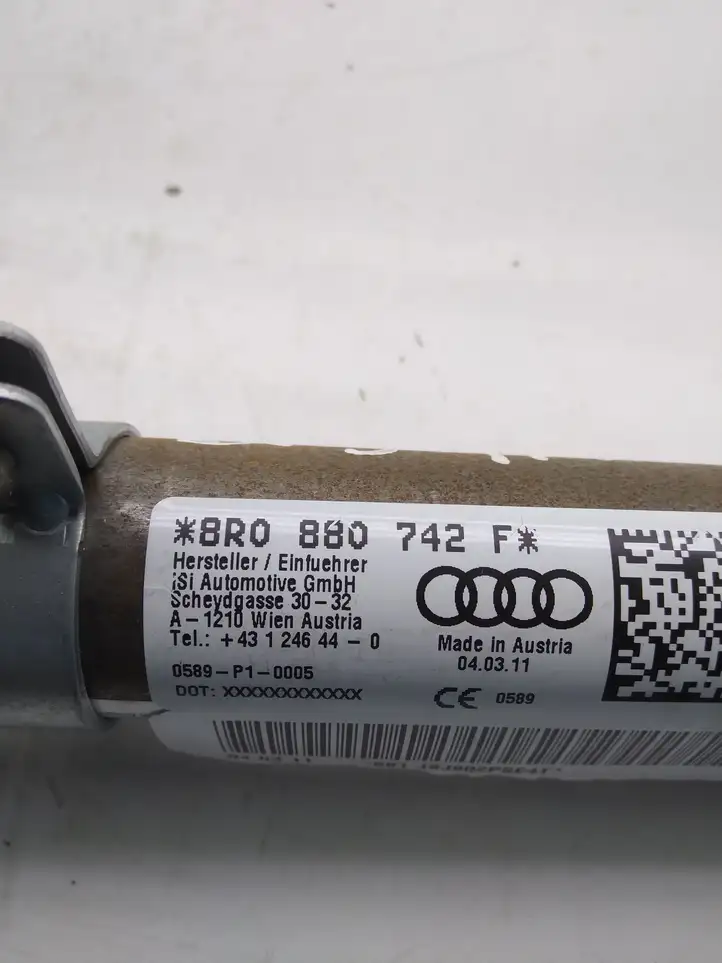 Audi Q5 SQ5 (2008 - 2012) 8R0880742 Боковая подушка безопасности шторка — фото 3