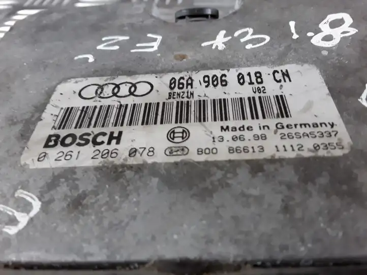 Audi A3/S3 8L (2000 - 2003) 06A906018CN Блок управления двигателем (ЭБУ) — фото 2