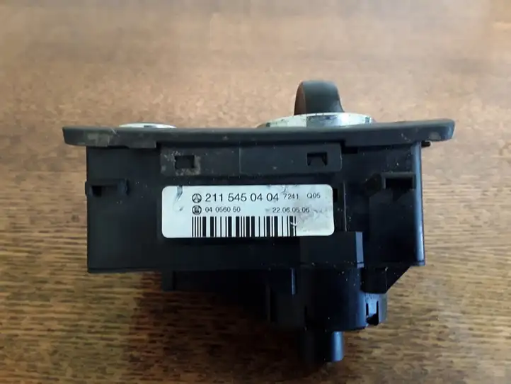 Mercedes-Benz E W211 (2002 - 2009) 2115450404 Включатель фонарей — фото 2
