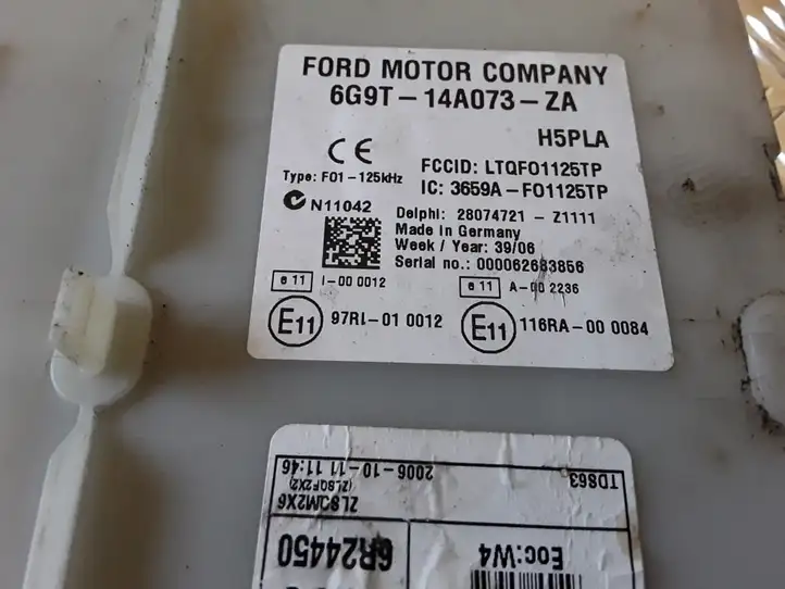 Ford S-MAX (2006 - 2010) 6G9T14A073ZA Модуль комфорта — фото 5