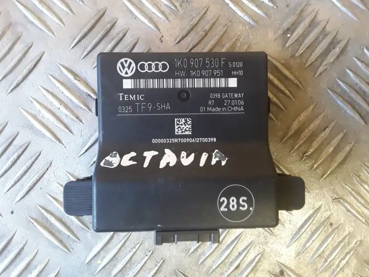 Skoda Octavia Mk2 (1Z) (2004 - 2013) 1K0907530F Прочие блоки управления — фото 1