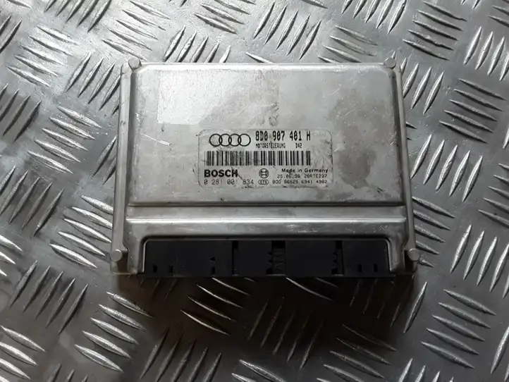 Audi A4 S4 B5 8D (1999 - 2001) 8D0907401H Блок управления двигателем (ЭБУ) — фото 1