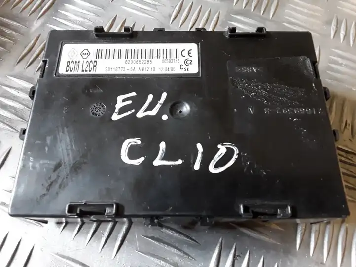 Renault Clio III (2005 - 2012) 8200652285 Модуль комфорта — фото 2