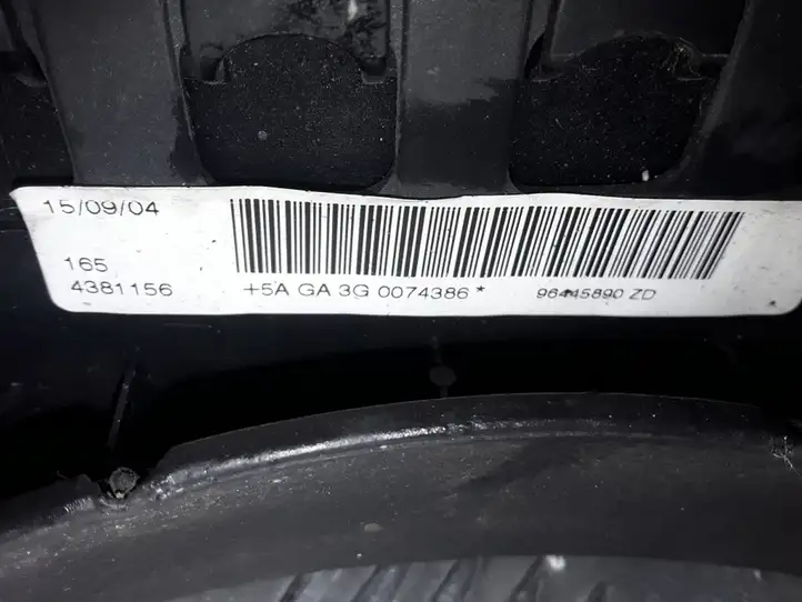 Peugeot 407 (2004 - 2011) 96445890ZD Подушка безопасности руля — фото 3
