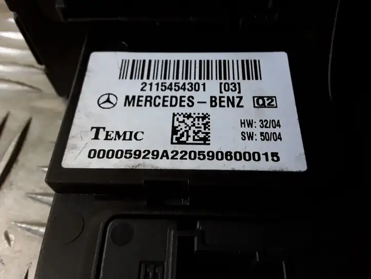 Mercedes-Benz E W211 (2002 - 2009) 2115454301 Модуль комфорта — фото 2