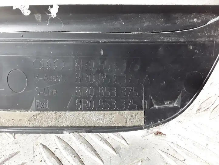 Audi Q5 SQ5 (2008 - 2012) 8R0853375A Внутренняя отделка заднего порога — фото 2