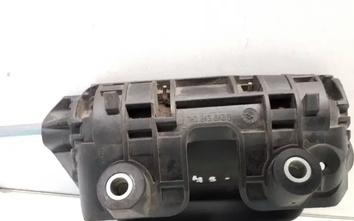 Volkswagen Caddy (2010 - 2015) 7H0843642D Внутренняя ручка раздвижной двери — фото 5