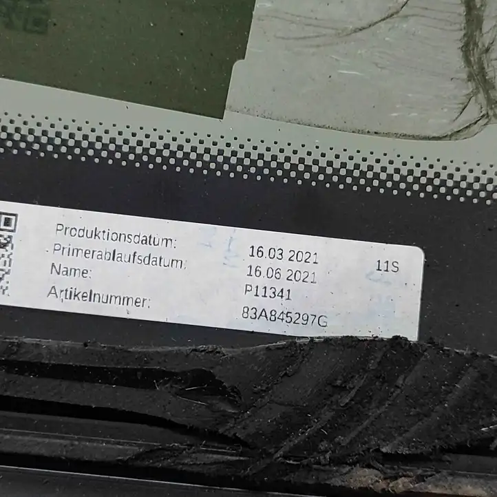 Audi Q3 F3 (2018 - ) 83A845297G Заднее боковое стекло — фото 5