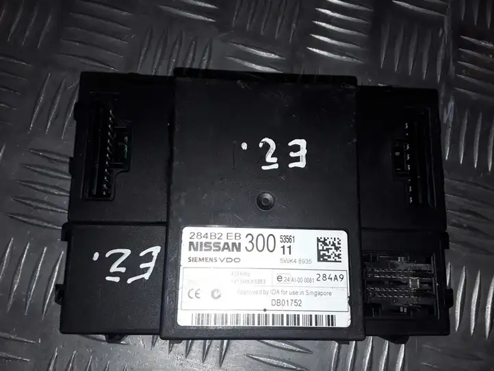 Nissan Navara D40 (2004 - 2015) 284B2EB300 Модуль комфорта — фото 2