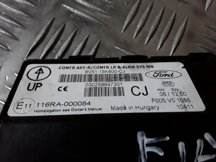 Ford Fiesta (2009 - 2012) F005V01086 Модуль комфорта — фото 2