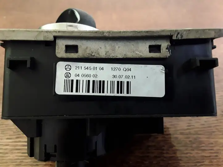Mercedes-Benz E W211 (2002 - 2009) 2115450104 Включатель фонарей — фото 2