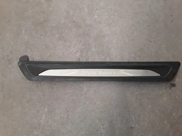 BMW 3 F30 F35 F31 (2012 - 2018) 5147728921605 Внутренняя отделка переднего порога — фото 1