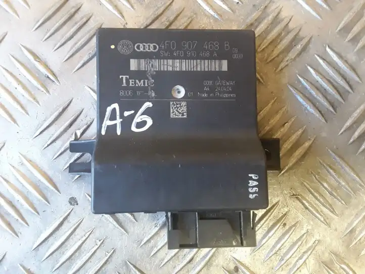 Audi A6 S6 C6 4F (2004 - 2008) 4F0907468B Прочие блоки управления — фото 1