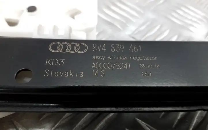 Audi A3/S3 8V (2012 - 2016) 8V4839461 Стеклоподъемник задней двери без мотора — фото 3