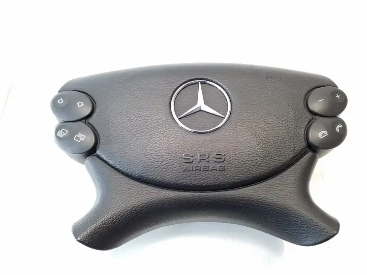 Mercedes-Benz E W211 (2002 - 2009) Подушка безопасности руля — фото 1